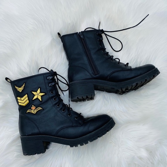 Madden Girl Shoes - Madden Girl Combat Boots